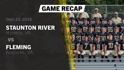 Recap: Staunton River  vs. Fleming  2016