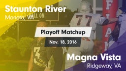 Matchup: Staunton River vs. Magna Vista  2016