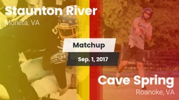 Matchup: Staunton River vs. Cave Spring  2017