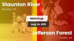 Matchup: Staunton River vs. Jefferson Forest  2018