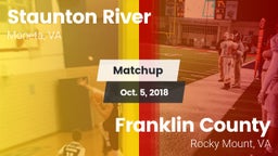 Matchup: Staunton River vs. Franklin County  2018
