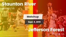 Matchup: Staunton River vs. Jefferson Forest  2019