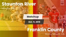 Matchup: Staunton River vs. Franklin County  2019