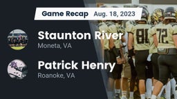 Recap: Staunton River  vs. Patrick Henry  2023