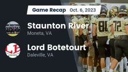 Recap: Staunton River  vs. Lord Botetourt  2023