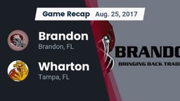 Recap: Brandon  vs. Wharton  2017