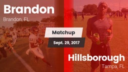 Matchup: Brandon  vs. Hillsborough  2017