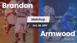 Matchup: Brandon  vs. Armwood  2017