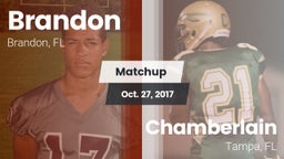 Matchup: Brandon  vs. Chamberlain  2017