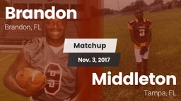Matchup: Brandon  vs. Middleton  2017