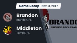Recap: Brandon  vs. Middleton  2017