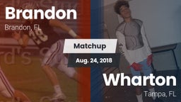 Matchup: Brandon  vs. Wharton  2018