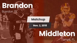 Matchup: Brandon  vs. Middleton  2018