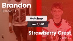 Matchup: Brandon  vs. Strawberry Crest  2019