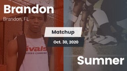Matchup: Brandon  vs. Sumner 2020