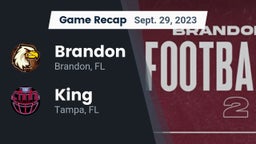 Recap: Brandon  vs. King  2023
