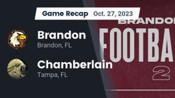 Recap: Brandon  vs. Chamberlain  2023