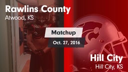 Matchup: Rawlins County vs. Hill City  2016