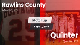 Matchup: Rawlins County vs. Quinter  2018