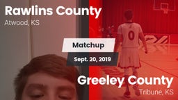 Matchup: Rawlins County vs. Greeley County  2019