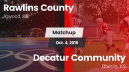 Matchup: Rawlins County vs. Decatur Community  2019