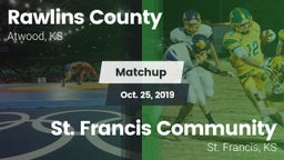 Matchup: Rawlins County vs. St. Francis Community  2019