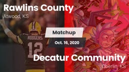 Matchup: Rawlins County vs. Decatur Community  2020