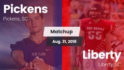 Matchup: Pickens vs. Liberty  2018