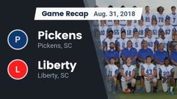 Recap: Pickens  vs. Liberty  2018