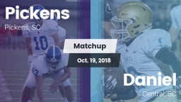 Matchup: Pickens vs. Daniel  2018