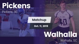 Matchup: Pickens vs. Walhalla  2019