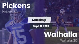 Matchup: Pickens vs. Walhalla  2020