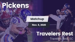 Matchup: Pickens vs. Travelers Rest  2020