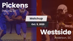 Matchup: Pickens vs. Westside  2020