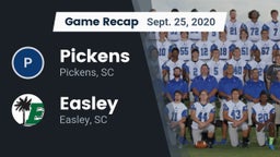 Recap: Pickens  vs. Easley  2020