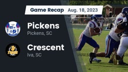 Recap: Pickens  vs. Crescent  2023