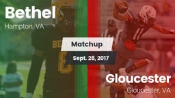 Matchup: Bethel vs. Gloucester  2017