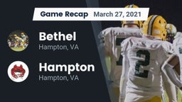 Recap: Bethel  vs. Hampton  2021