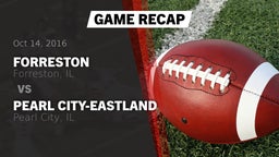 Recap: Forreston  vs. Pearl City-Eastland  2016