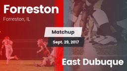 Matchup: Forreston vs. East Dubuque  2017