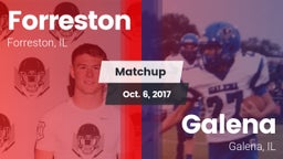 Matchup: Forreston vs. Galena  2017