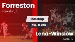 Matchup: Forreston vs. Lena-Winslow  2018