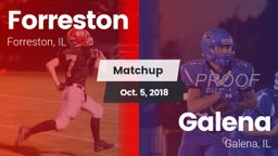 Matchup: Forreston vs. Galena  2018