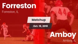 Matchup: Forreston vs. Amboy  2018