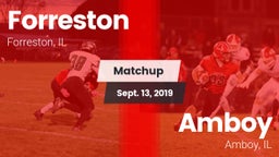 Matchup: Forreston vs. Amboy  2019