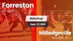 Matchup: Forreston vs. Milledgeville  2019