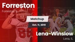 Matchup: Forreston vs. Lena-Winslow  2019