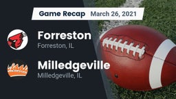 Recap: Forreston  vs. Milledgeville  2021