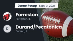 Recap: Forreston  vs. Durand/Pecatonica  2021