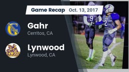 Recap: Gahr  vs. Lynwood  2017